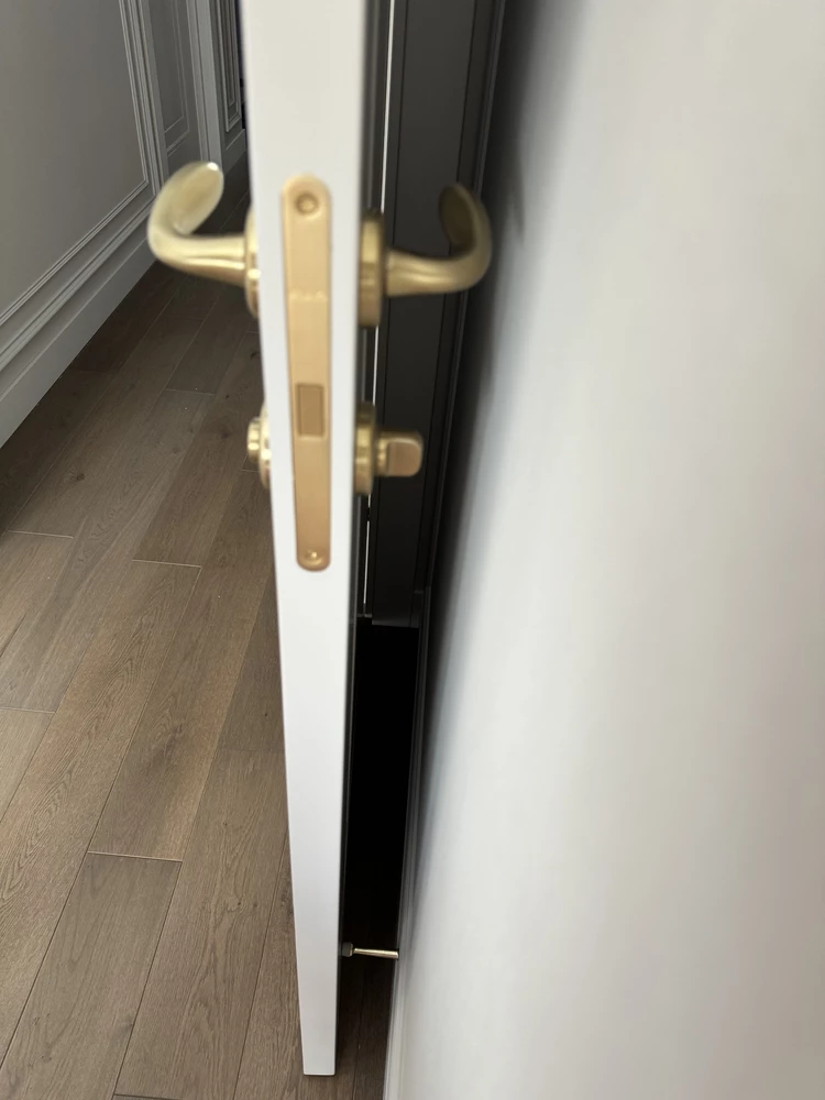 Упор дверной DS-0015-BN Черный никель