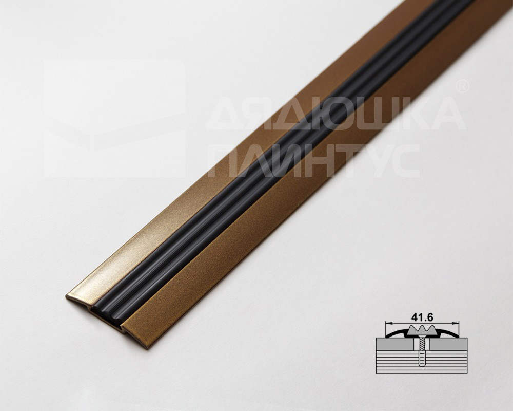 Порог одноуровневый ПС 08.900.04 Бронза