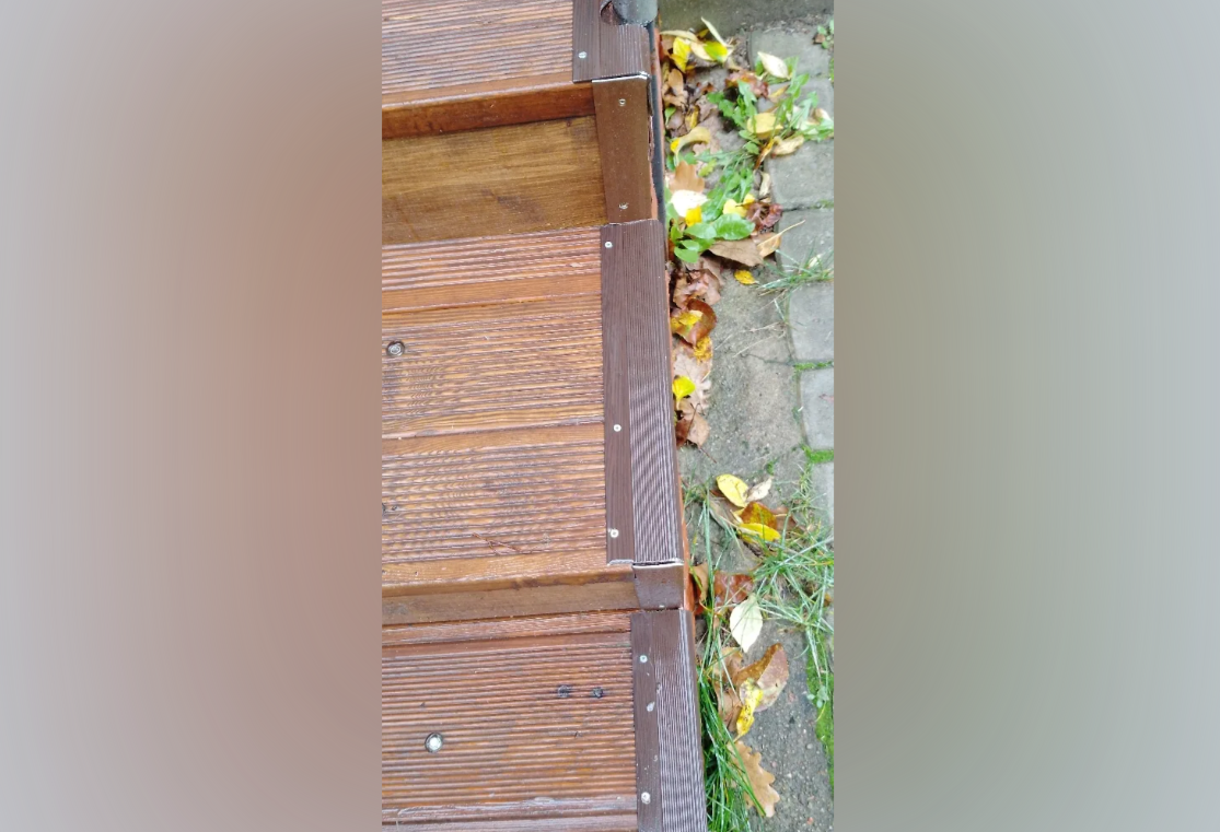 Порог угловой ПУ 02.2700.059 0,9 м Бетон скай