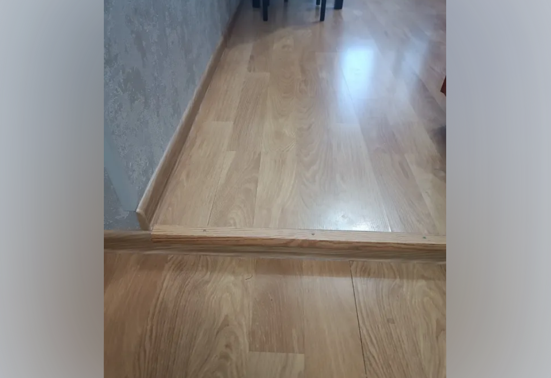 Порог угловой ПУ 04.1800.059 Бетон скай