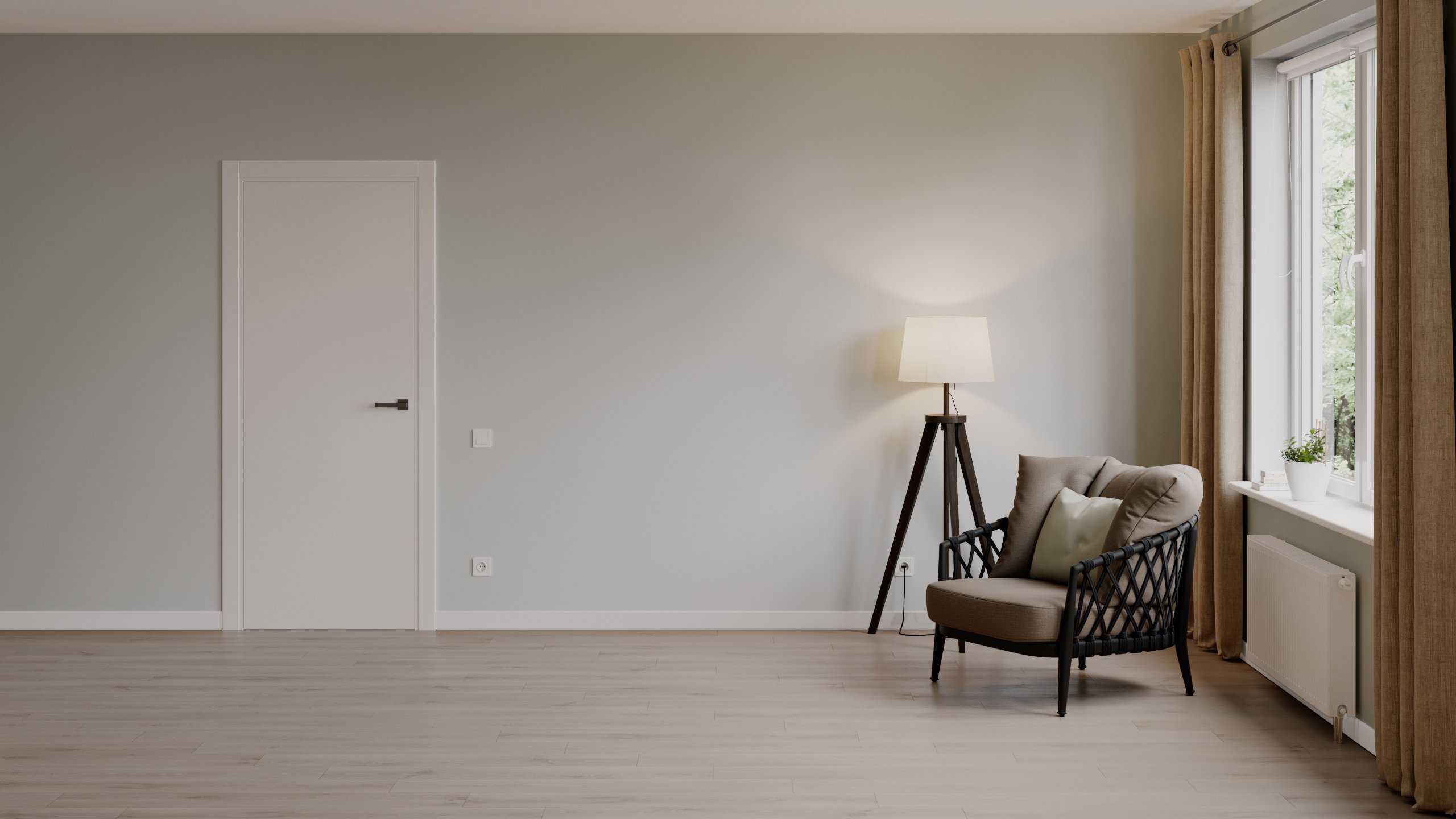 Плинтус МДФ Лука Пл 100-1МДФ.2700.24116 Белый