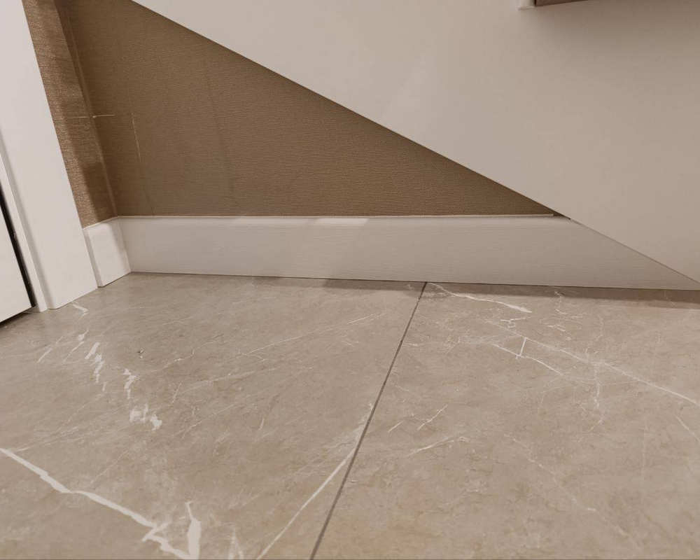 Плинтус МДФ Лука Пл 80МДФ.2700. 24116 Белый