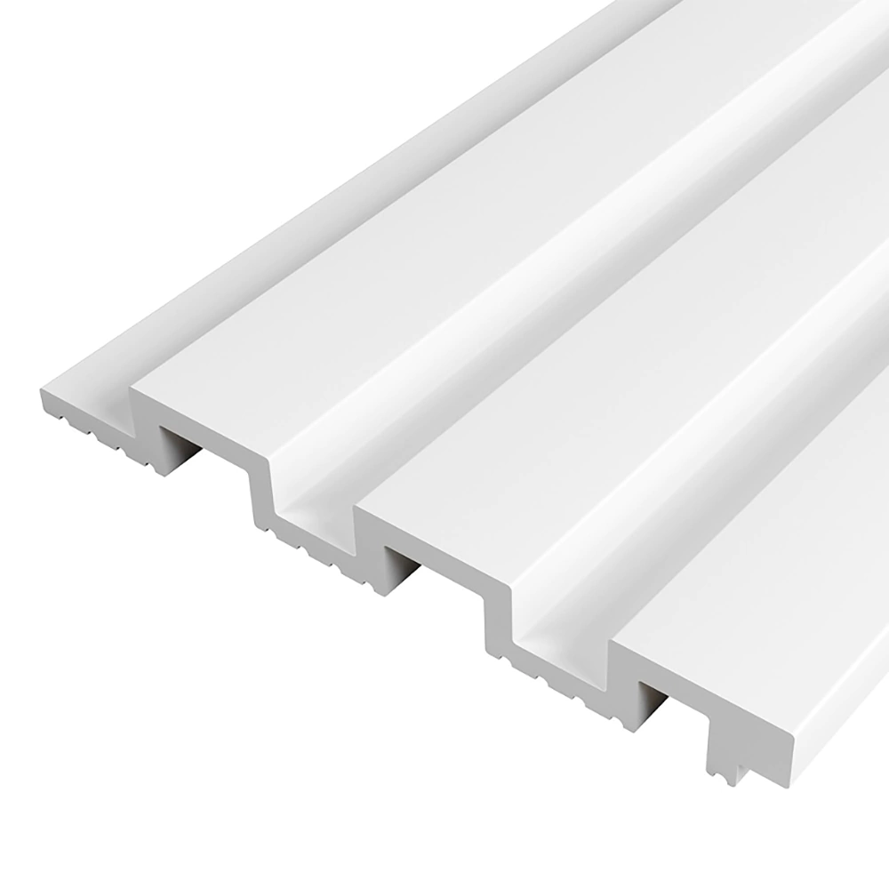 Стеновая панель 3D СОЛИД 4 UHD 01/130L 130*2800 белая