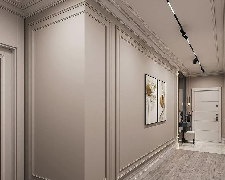 Молдинг из полистирола высокой плотности NMC Wallstyl WL1 Белый