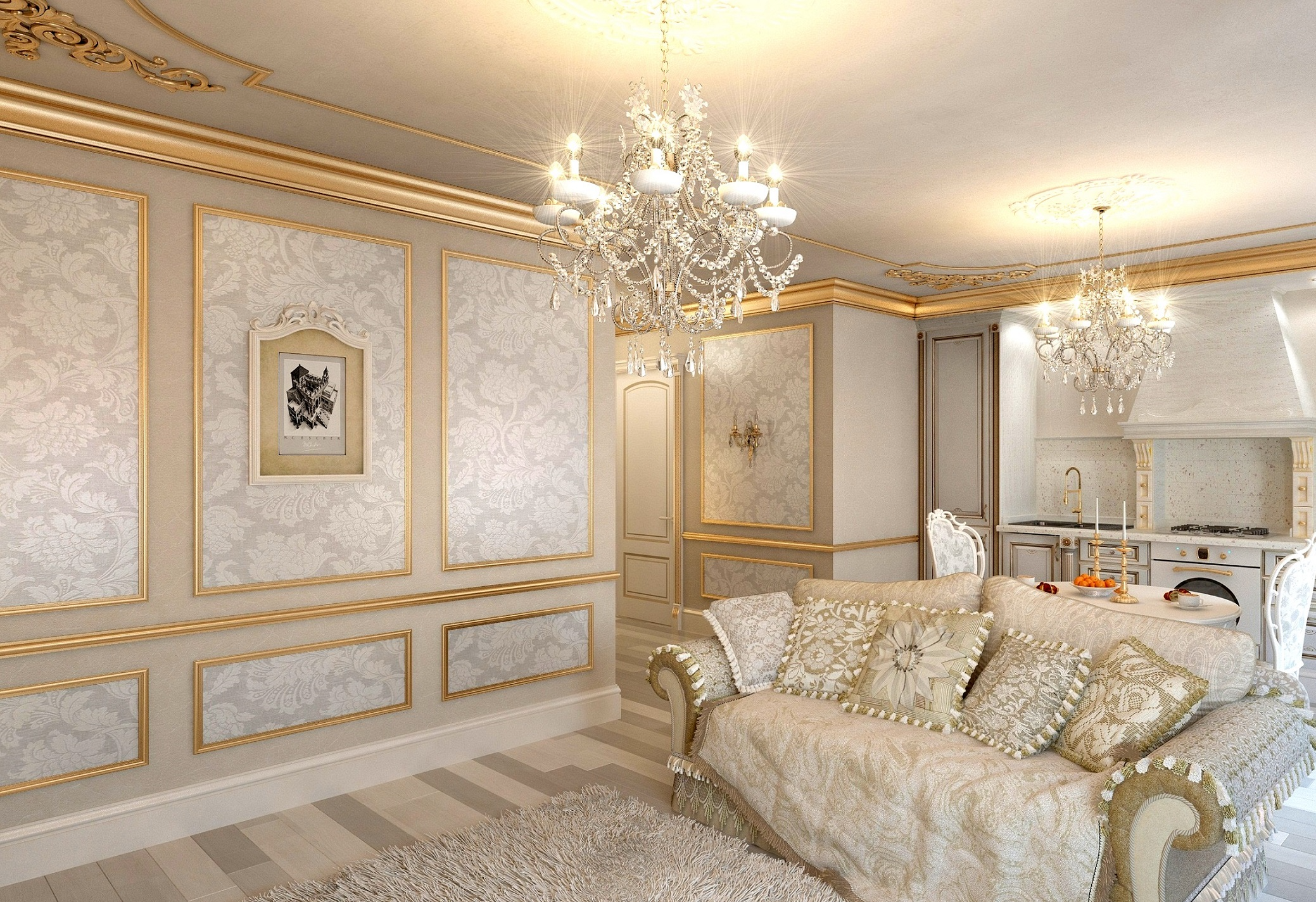 Профиль интерьерный 15*5 Флоренция ПИ15Ф