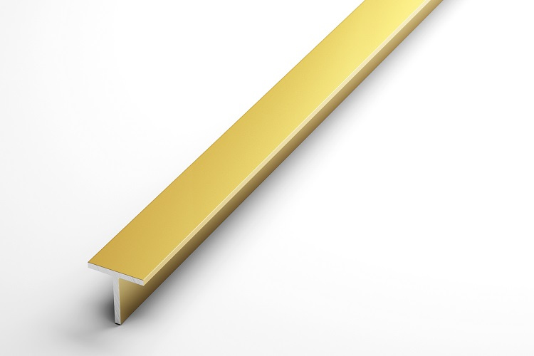 Тавр 25х25 мм Тп 05.2000.502л Золото. Цена за 5 штук.